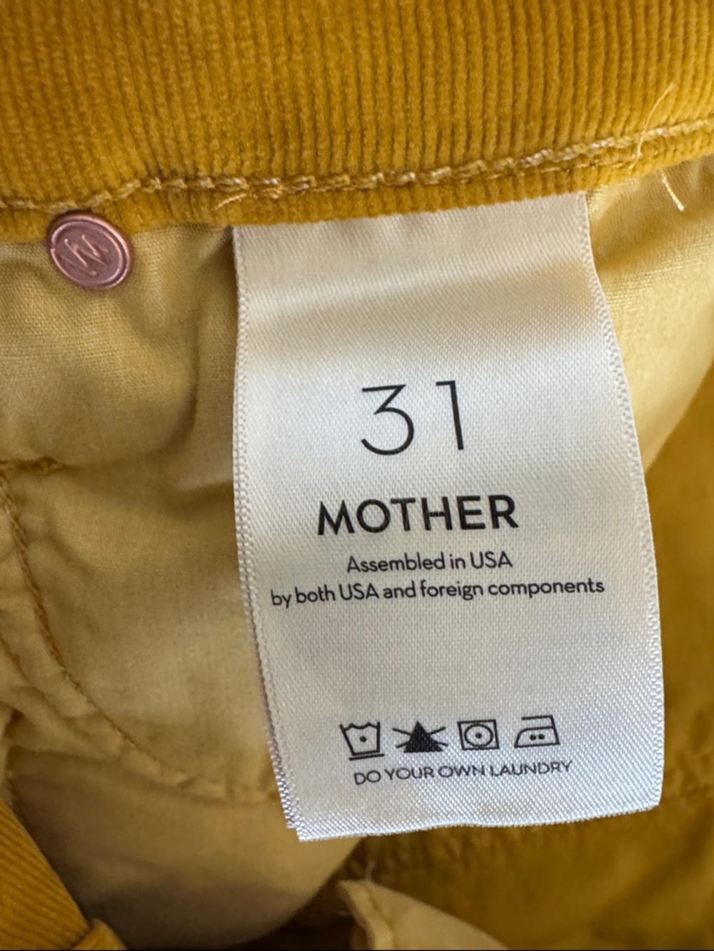 NWT MOTHER The Mid Rise Dazzler in Hopscotch - Picture 7 of 15
